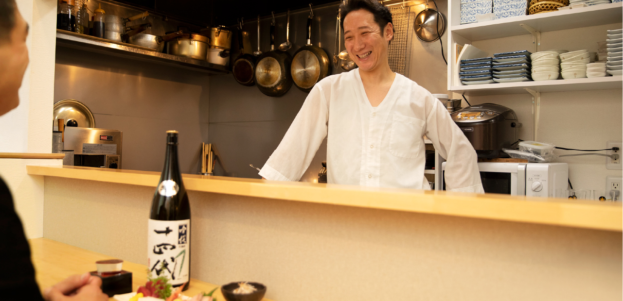 “見える”お店で新しい客層を　駒込に佇む海鮮居酒屋