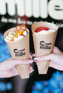 「町のクレープ屋さん」を目指して　三河島で人気を集める『Crepe mille』